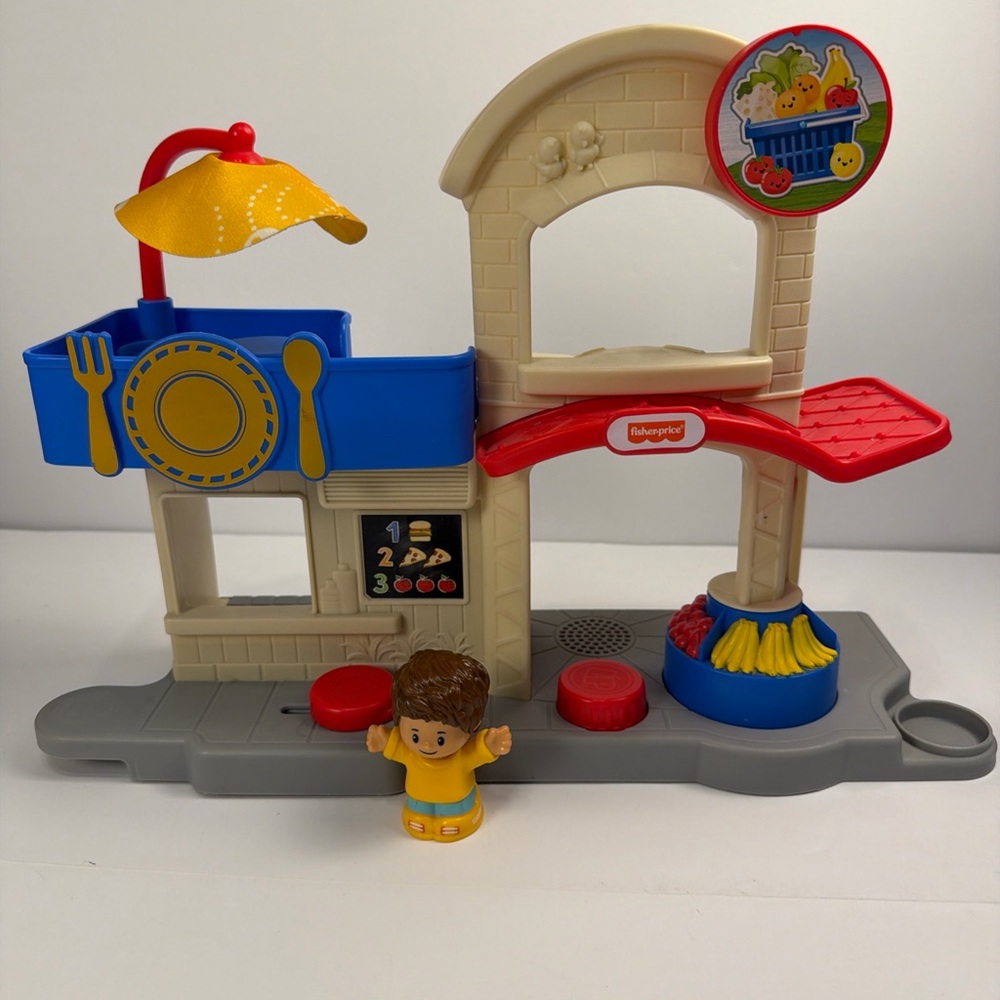 Fisher-Price Little People Supermarket with figure